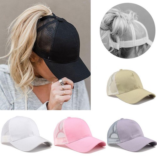bun with baseball cap